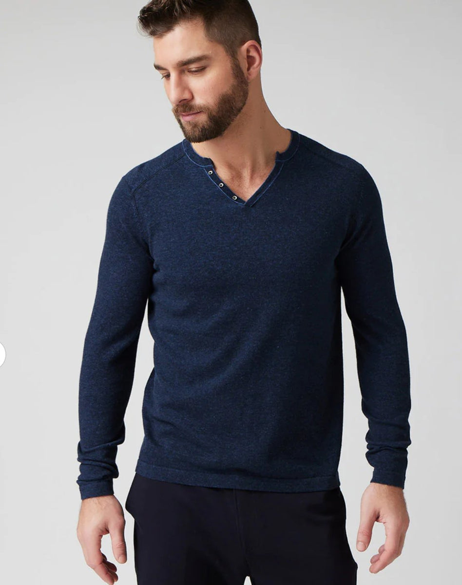 Raffi Linea Uomo Italian Merino Wool Full V Neck Sweater