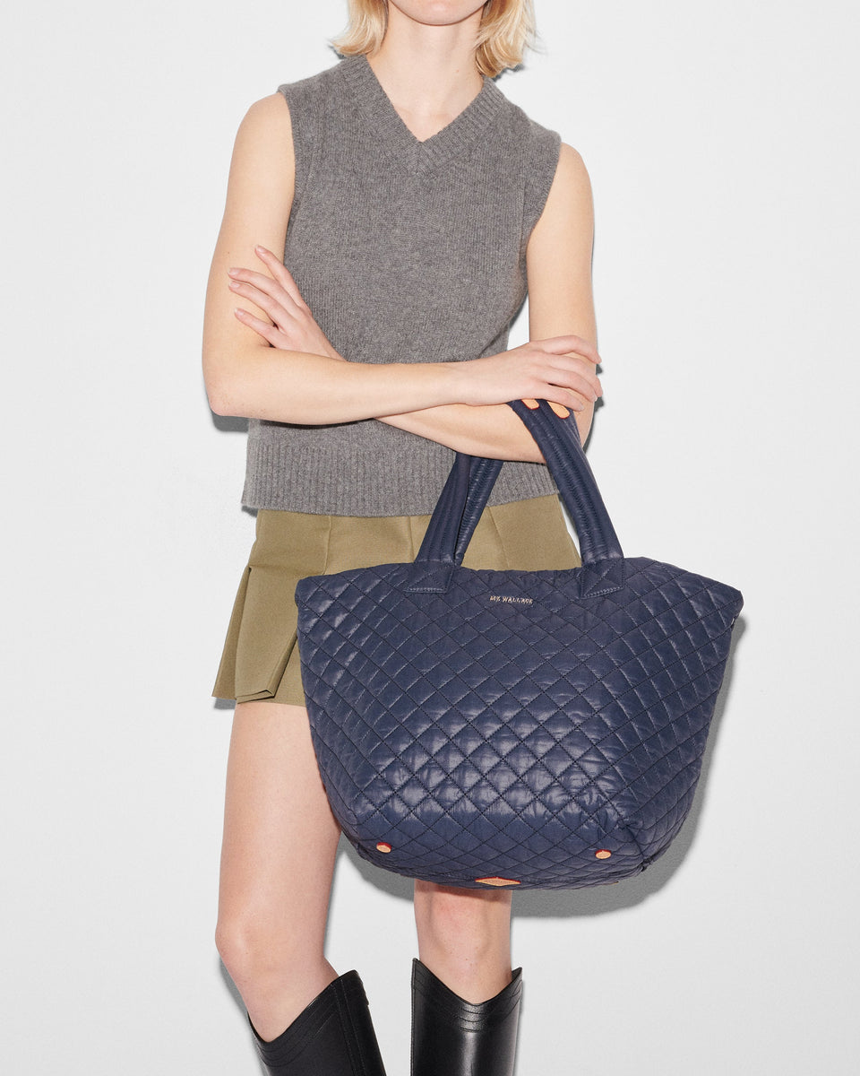 MZ Wallace Metro Tote Deluxe Medium Quilted Bag – Dawn Rec