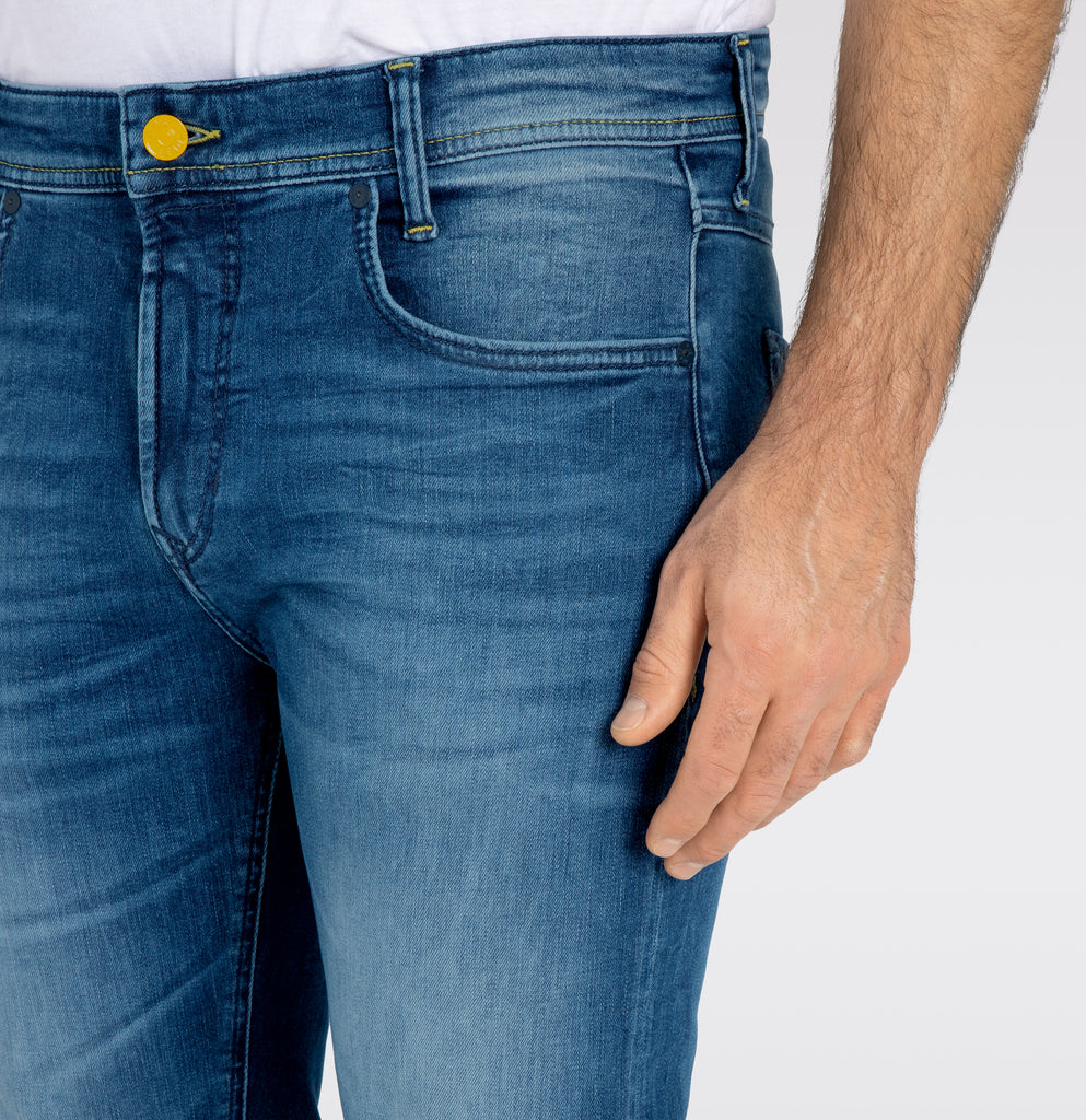 Mac Jeans-Men's MACFLEXX  Ultimate Driver Jeans RUF Edition 0518-05-1995L | H590 Authentic Dark Blue Used