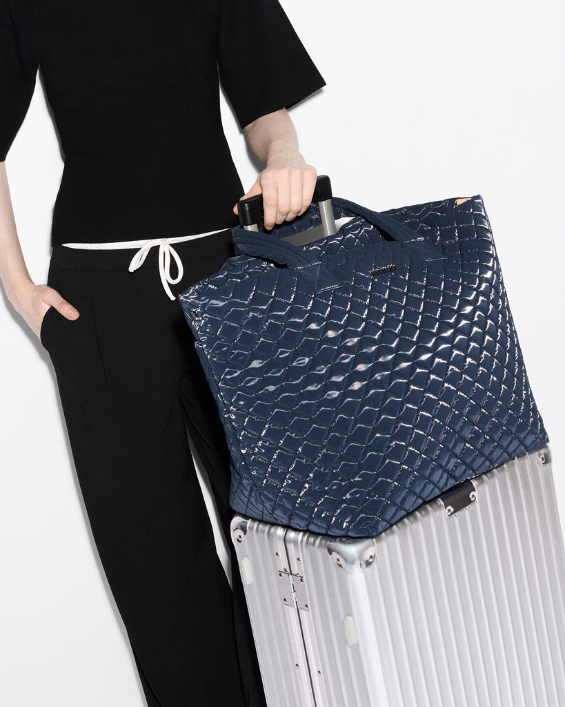 MZ Wallace Metro Tote Deluxe Large Quilted Bag 1242X2295 | Ink Liquid