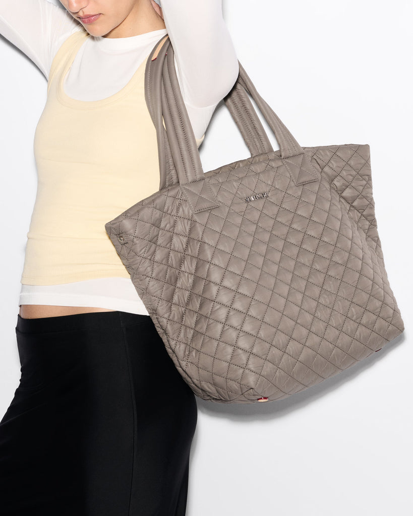 MZ Wallace Metro Tote Deluxe Medium Quilted Bag 1260X1978 | Morning Dove