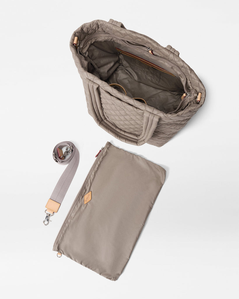 MZ Wallace Metro Tote Deluxe Medium Quilted Bag 1260X1978 | Morning Dove