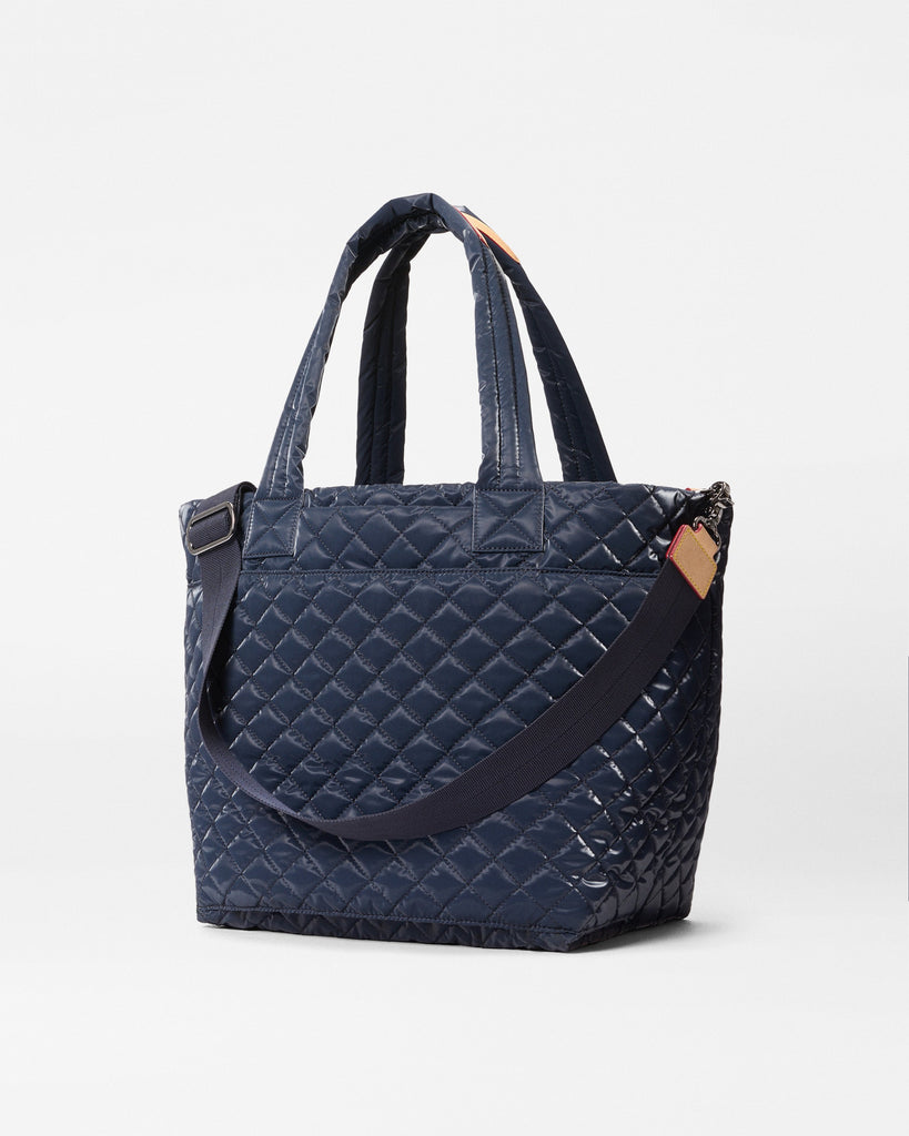 MZ Wallace Metro Tote Deluxe Medium Quilted Bag 1260X2295 | Ink Liquid