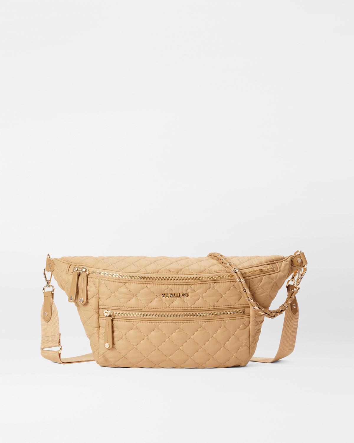 MZ Wallace Crosby Crossbody Sling Bag 1267C1986 | Camel 