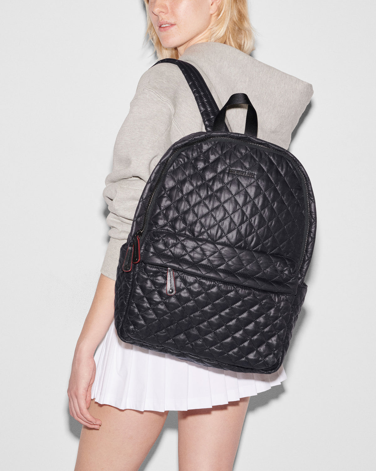 born metro leather backpack MZ Wallace Deluxe, Black Size:400-P Made from recycled okuma ceymar hd Best Fishing Equipment Small
