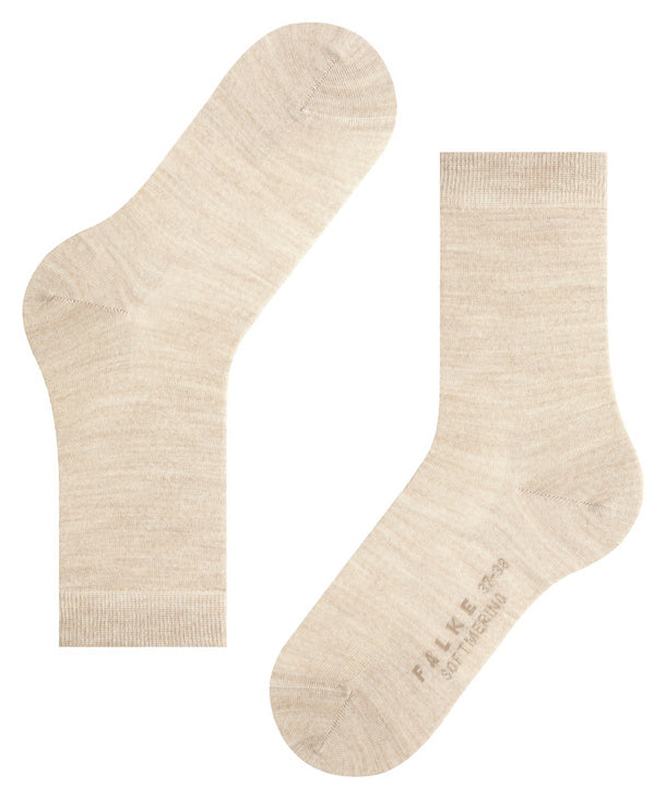Falke - Women Softmerino Socks 47488 | Linen Melange