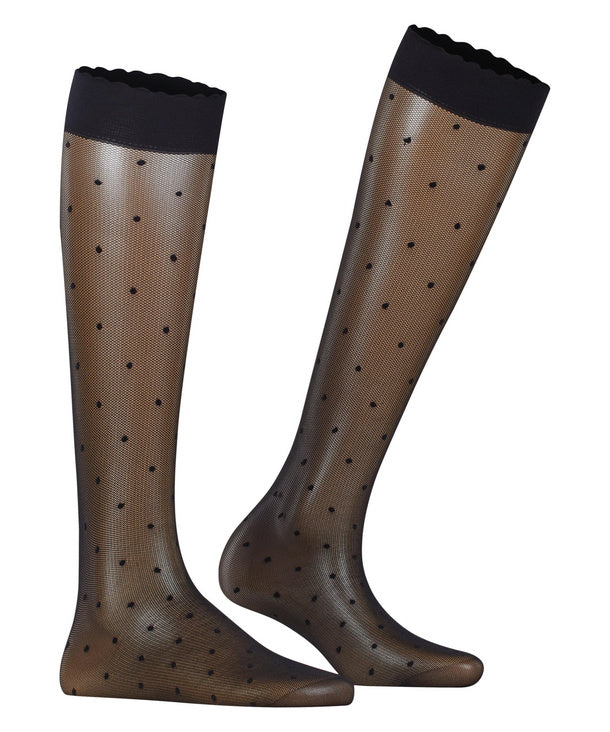 Falke - Women Dot knee high Sock 41852 | Black