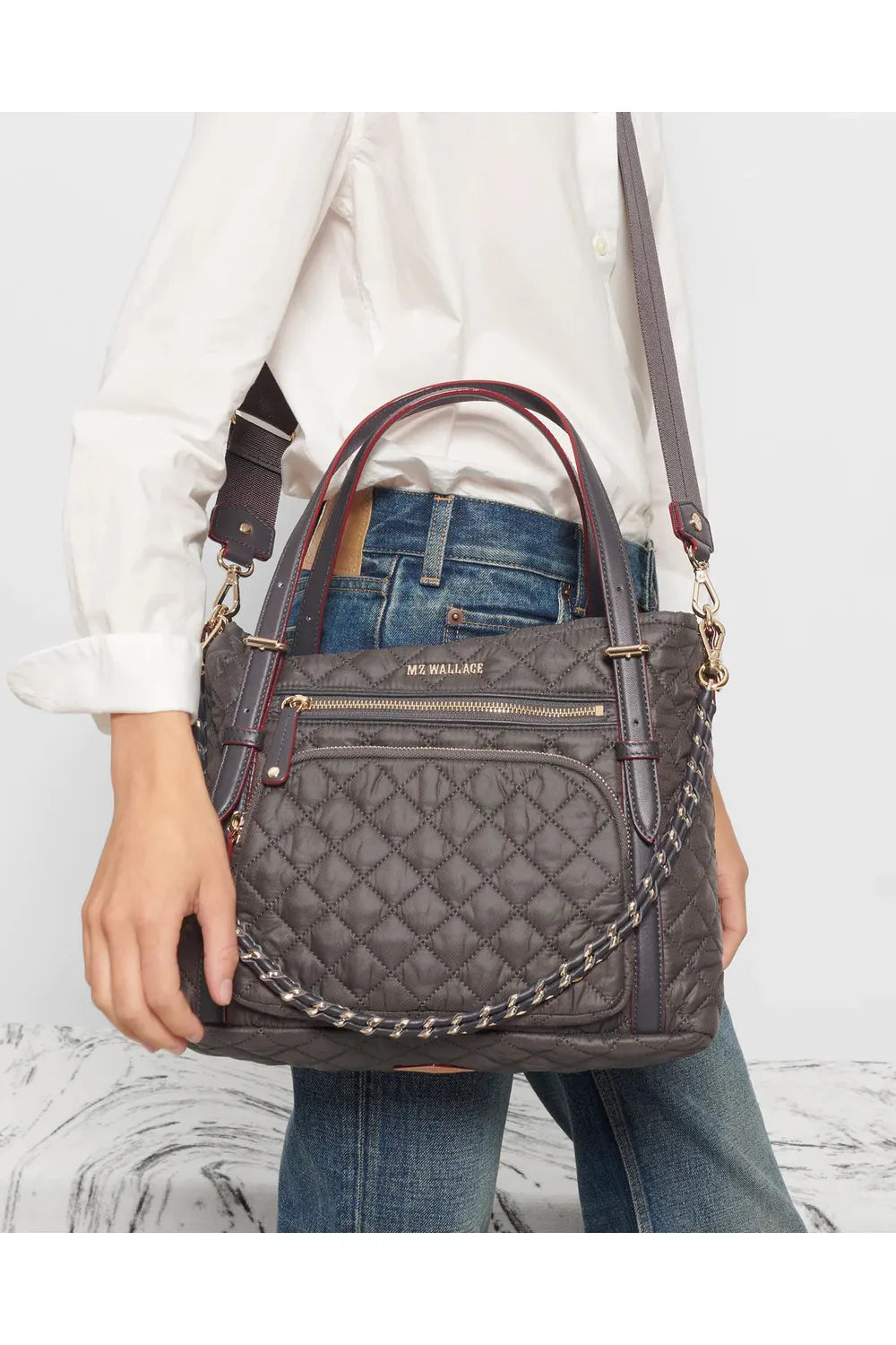 MZ Wallace Crosby Everywhere Tote 1477C1595 Magnet Robertson Madison