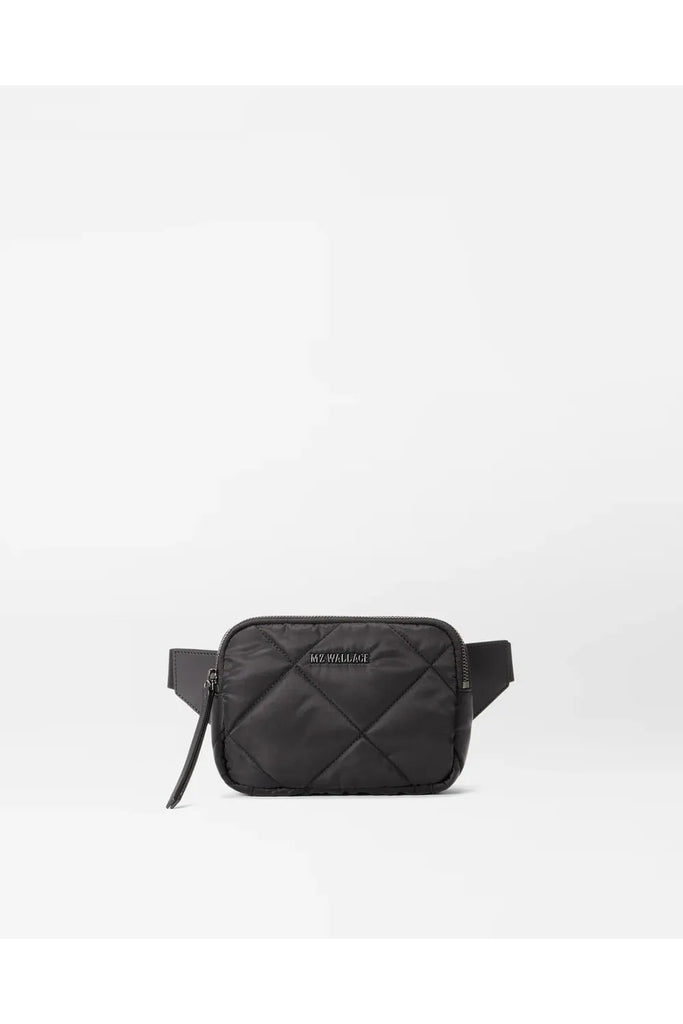 MZ Wallace Madison Quilted Belt Bag 1483B1706 | Black