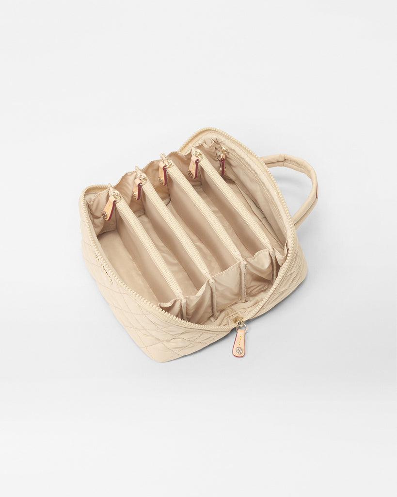 MZ Wallace Metro Accordion Cosmetic Bag 1943X1895 | Buff