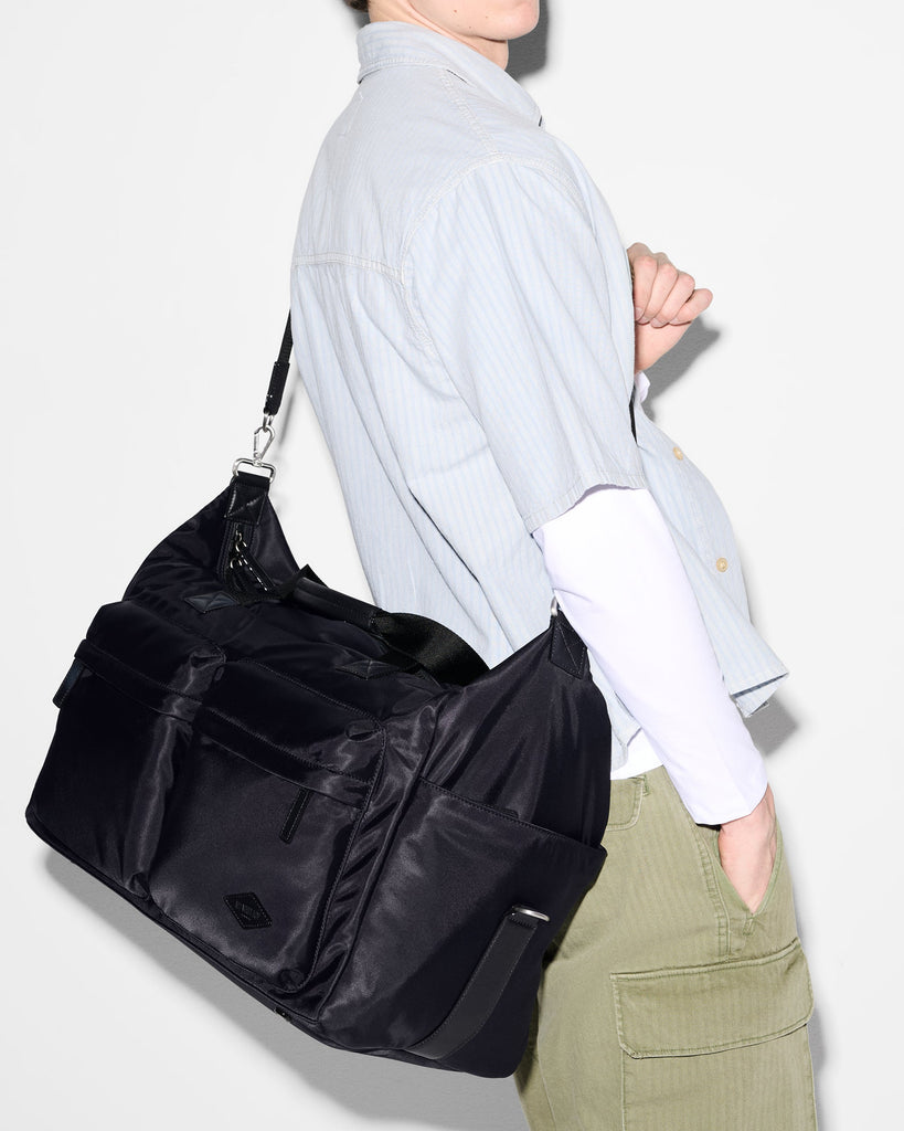 MZ Wallace Large Bleeker Travel Duffle 1716B1710  | Black