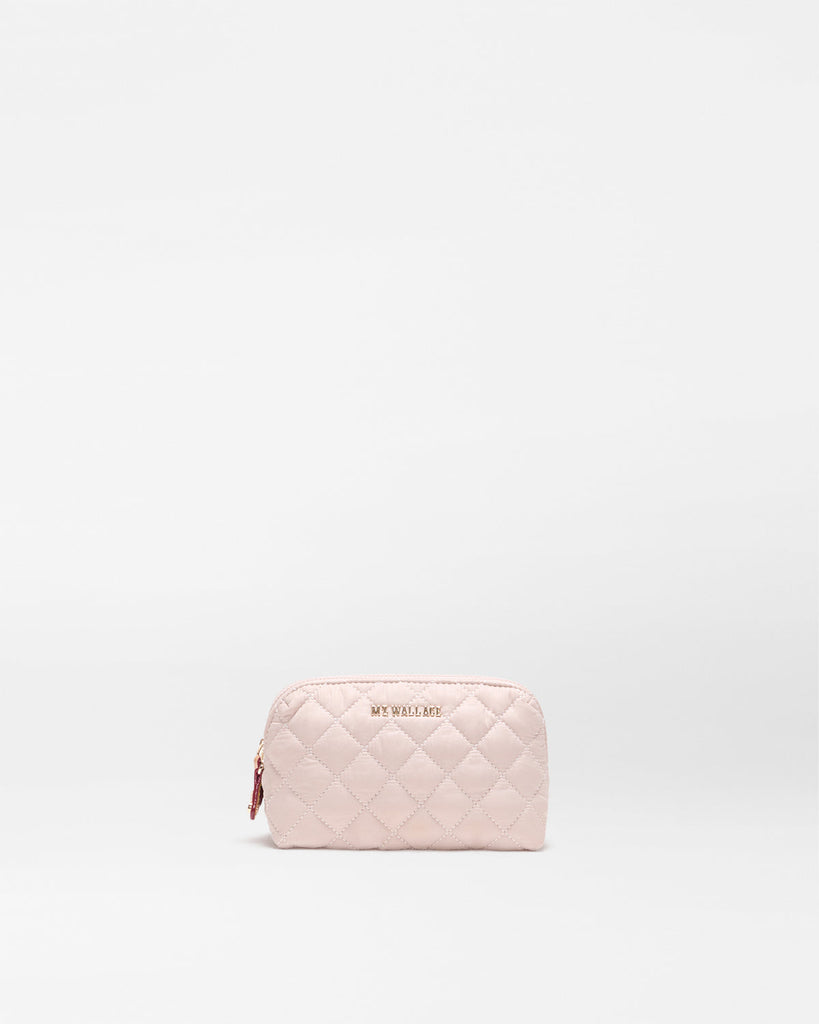 MZ Wallace Metro Small Double Zip Cosmetic Bag 1874X2163 | City Pink