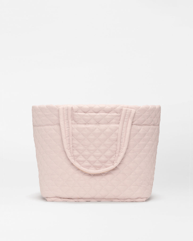MZ Wallace Metro Tote Deluxe Medium Quilted Bag 1962X2163 | City Pink