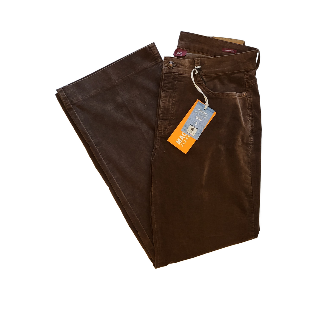Mac Jeans Wide Velvet Jeans 5228-00-0456 | 278 Fawn Brown