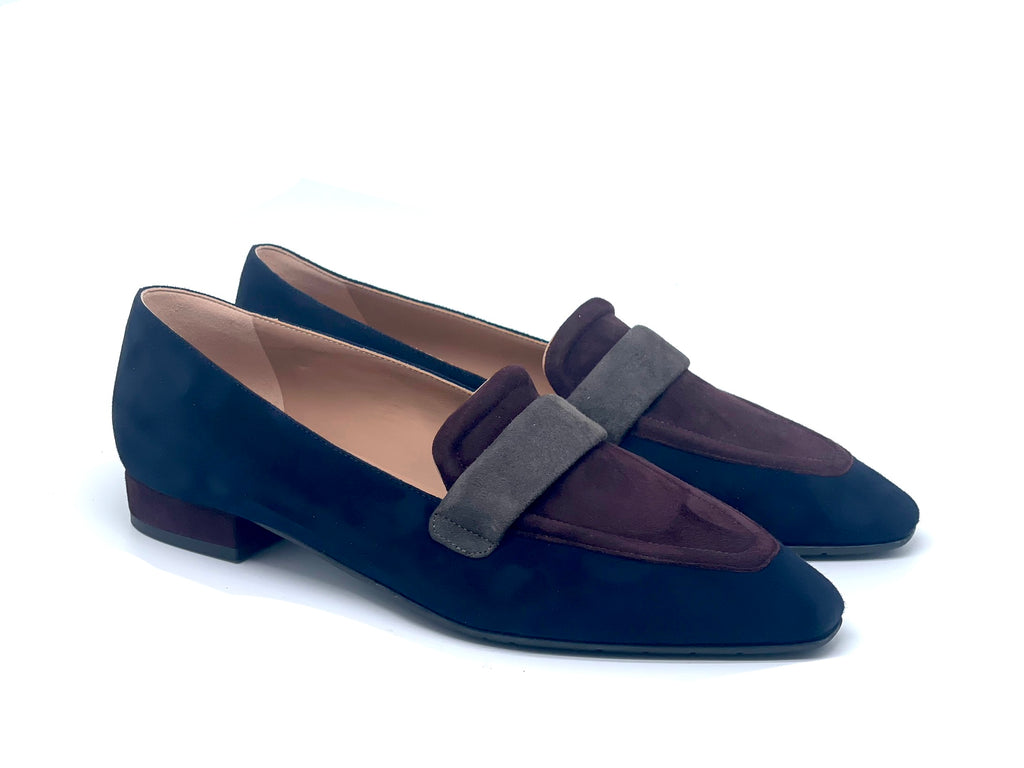 Robertson Madison Piper Camoscio Suede Loafer 217400 | Notte