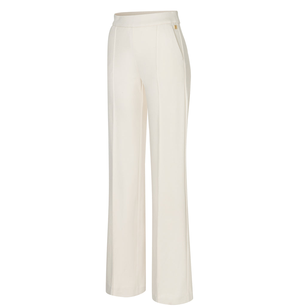 Mac Jeans Chiara Smart Jersey Pull On Pants 3029-00-0114 | 020 Vintage White