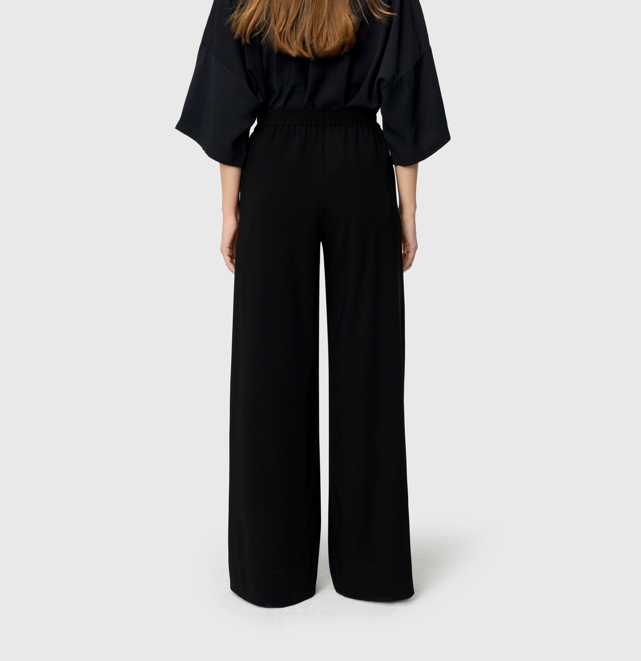 Mac Jeans Coralie Floating Crepe Wide Leg Pants 3421-00-0231L