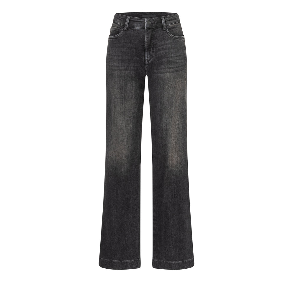Mac Jeans Wide Galon Authentic Stretch Denim 5285-90-0387L | D963 Authentic Blackest | Special Order Style