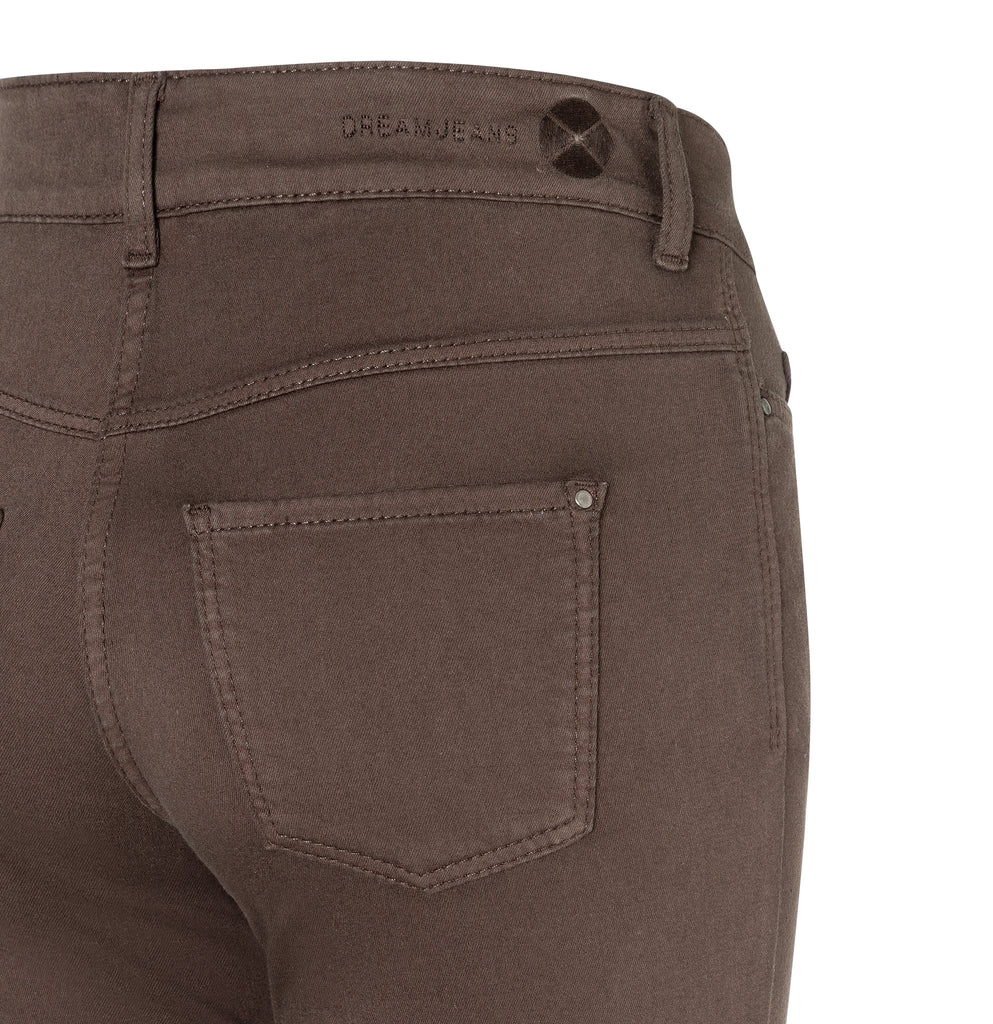 Mac Jeans Dream Denim Straight Leg Jeans 5401-90-0355L | 290R Deep Brown PT | Special Order Style