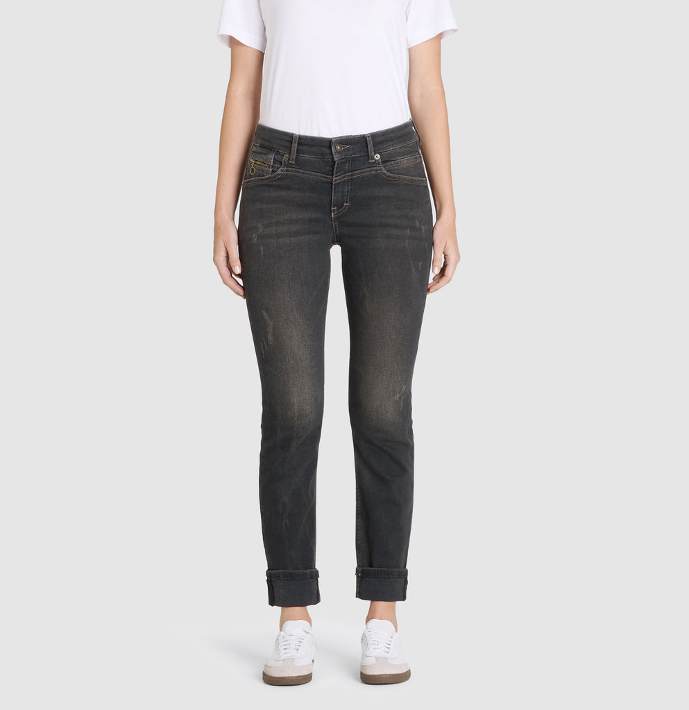 Mac Jeans Rich Slim 5904-90-0389L | D946 Fancy Brown Black