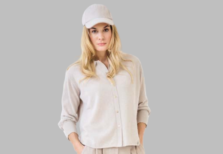 Henry Christ Cashmere Cardigan Sweater C56GL | Marble