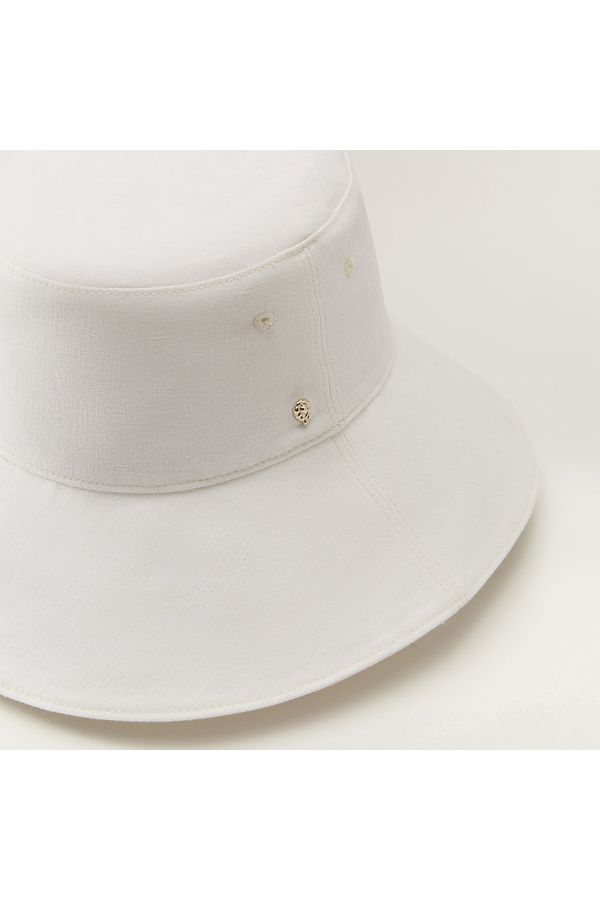 Helen Kaminski Daintree Linen Bucket Hat | Off White