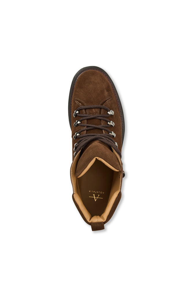 Aquatalia Men's Denali Ankle Boots | Taupe Suede