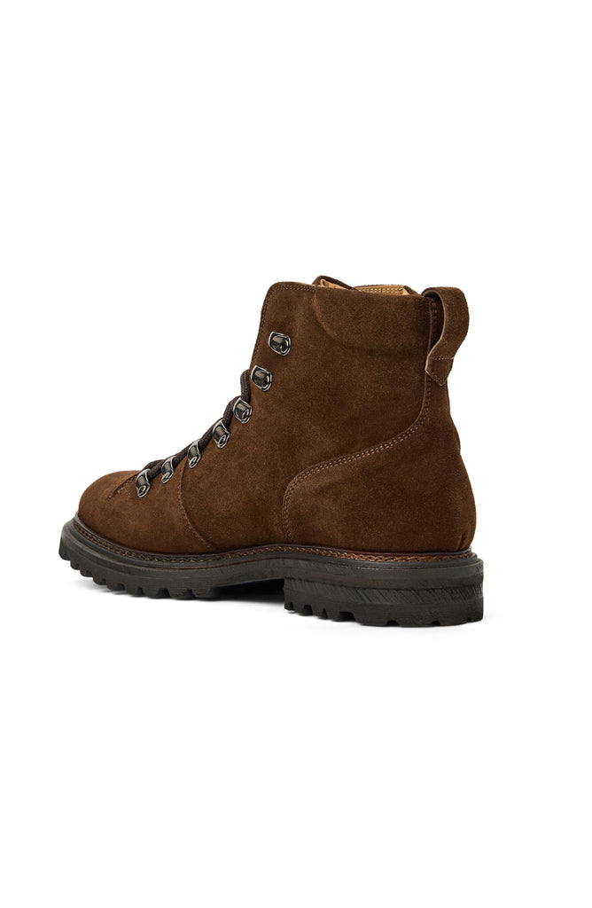 Aquatalia Men's Denali Ankle Boots | Taupe Suede