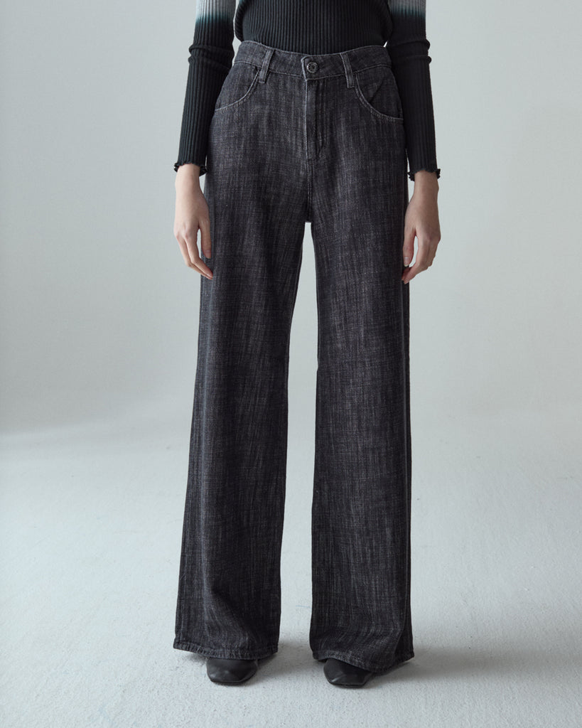 Shaft Jeans Five OB Denim DI1D8JB0624 | Japan Black Used