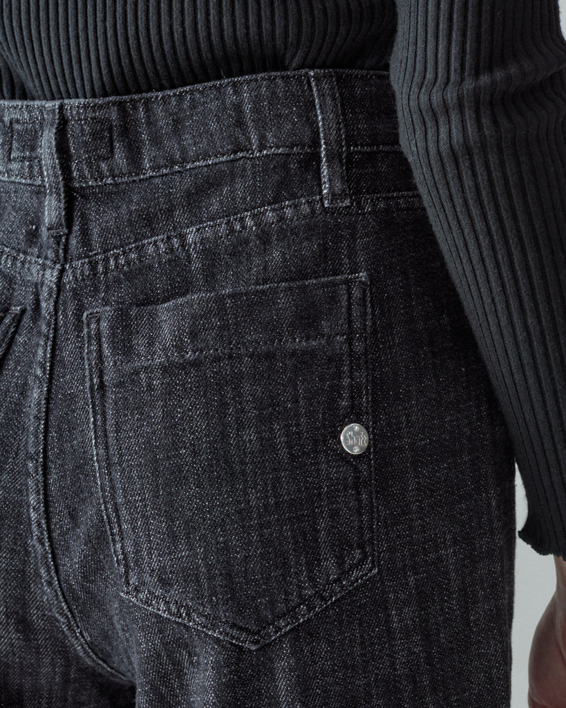 Shaft Jeans Five OB Denim DI1D8JB0624 | Japan Black Used