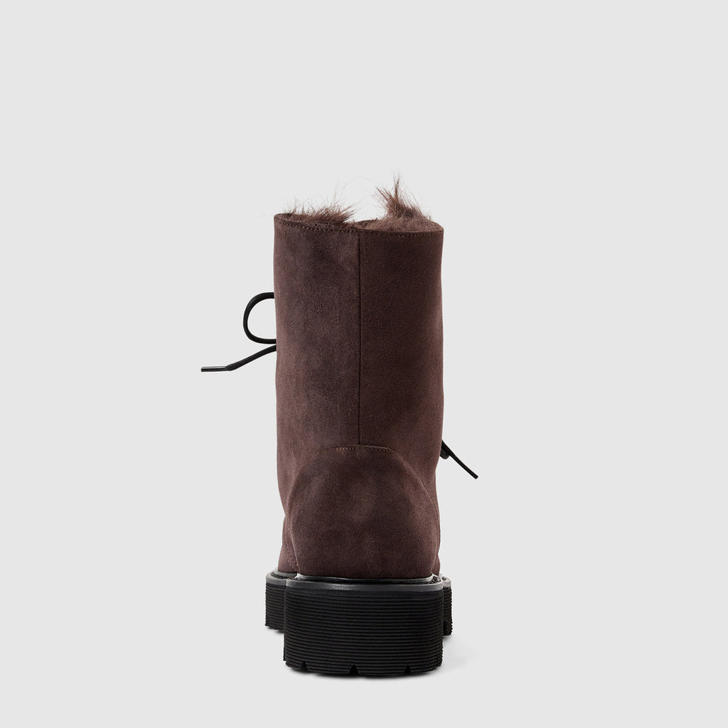 Aquatalia Eva Suede Ankle Boot | Anthracite