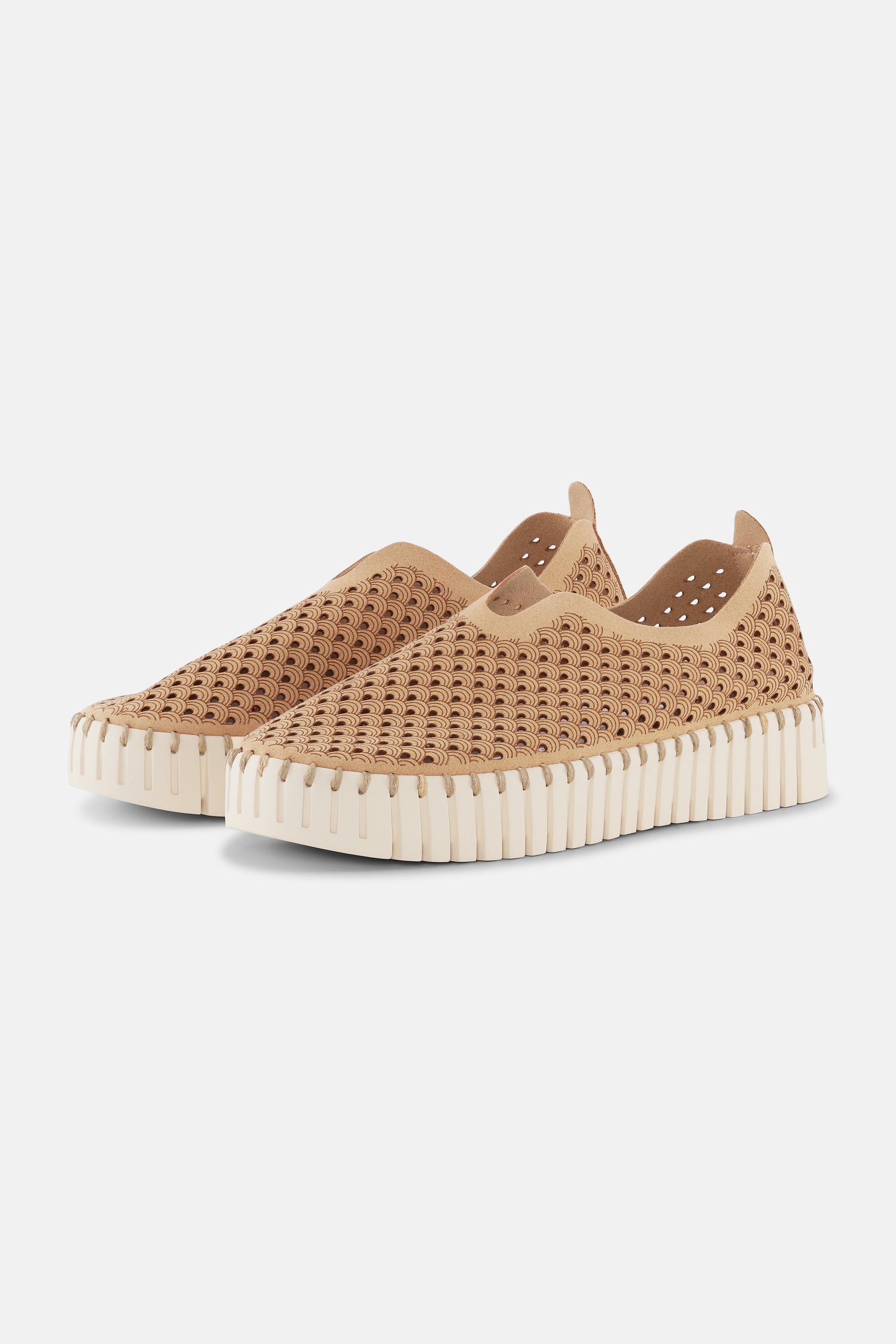 Ilse Jacobsen Hornbæk Tulip 3373 Platform Sneakers | Latte 110