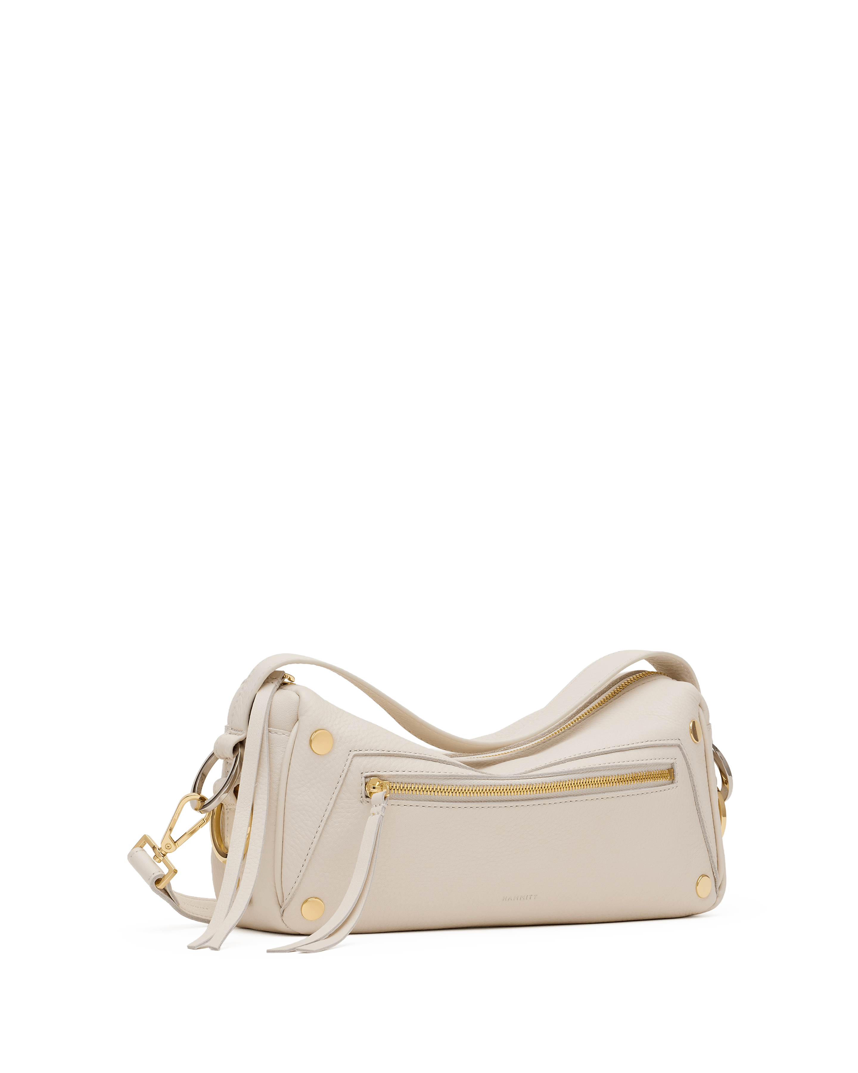 Hammitt Doxie Medium 19275 | Calla Lily White/Gold Silver