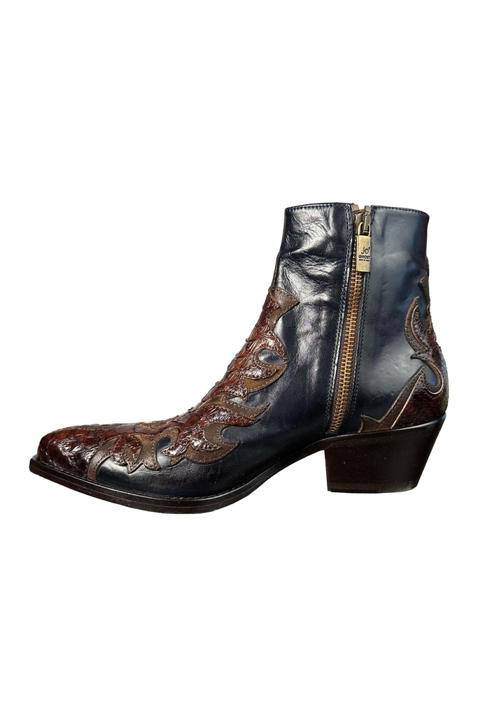 Jo Ghost Tula 2880-610 Western Ankle Boot | Clove Murano Mammut Lavato