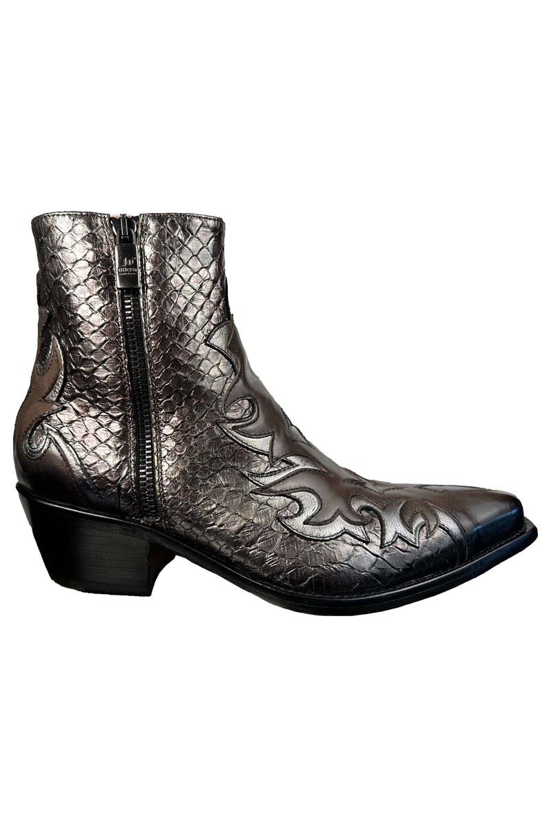 Jo Ghost Bonnie Western Ankle Boot 3306 | Python Moscato – Robertson ...