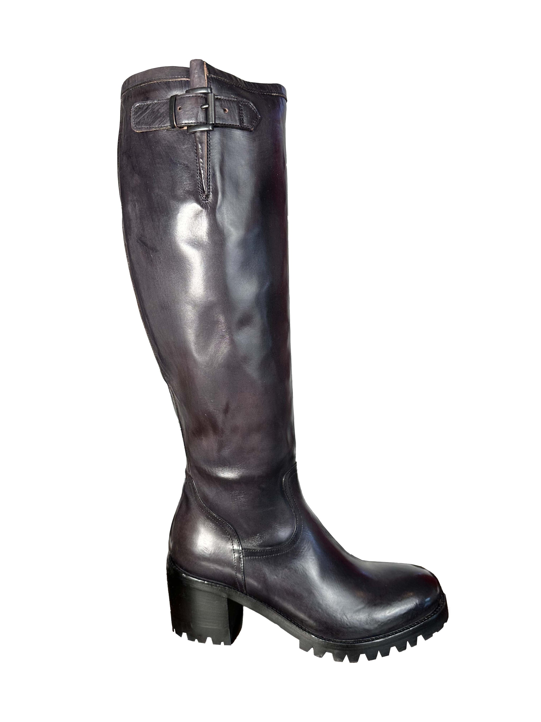 Jo Ghost Zoe Tall Shaft Boot 2794 Diver Nero Sale Buy Now No Returns