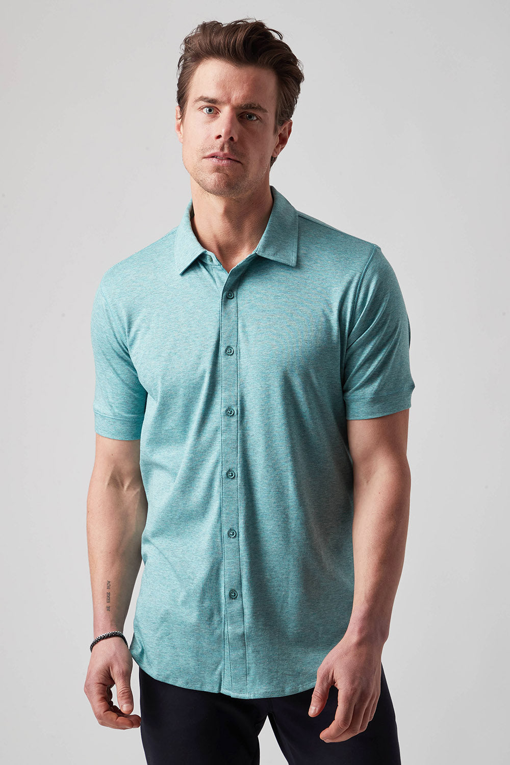 Raffi The Linden Short Sleeve Button Front Shirt RW22210
