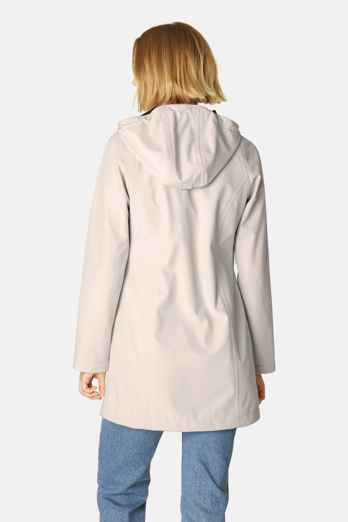 Ilse Jacobsen Hornbæk Daybreak 01 Soft Shell Rain Jacket | 132 Bleached Sand