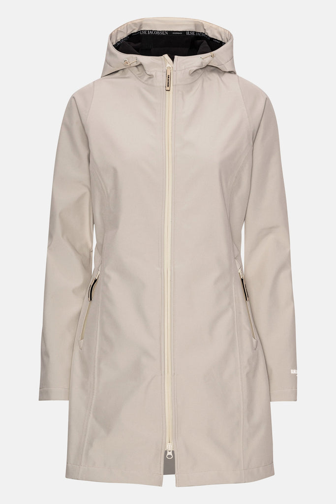 Ilse Jacobsen Hornbæk Daybreak 01 Soft Shell Rain Jacket | 132 Bleached Sand