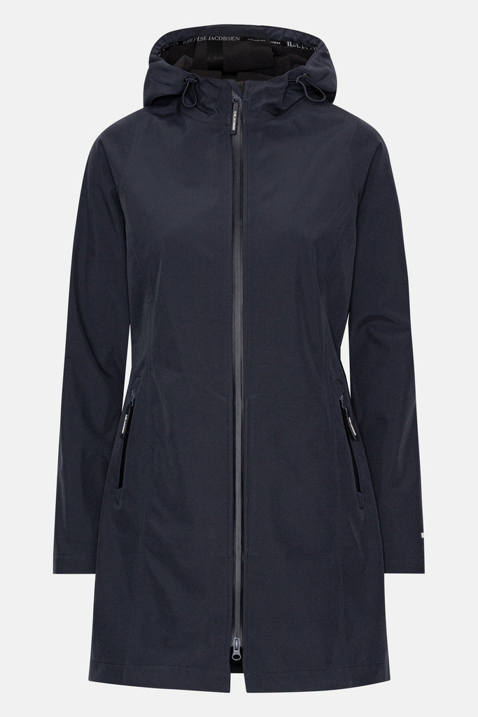 Ilse Jacobsen Hornbæk Daybreak 01 Soft Shell Rain Jacket | 660 Dark Indigo
