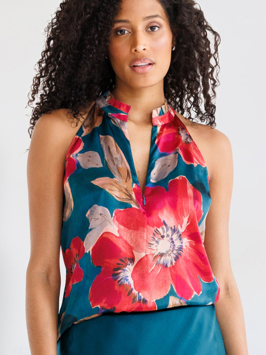 go by Go Silk Go Scuba Cutaway Top T1493-SOPA | South Pacific | Cleara ...