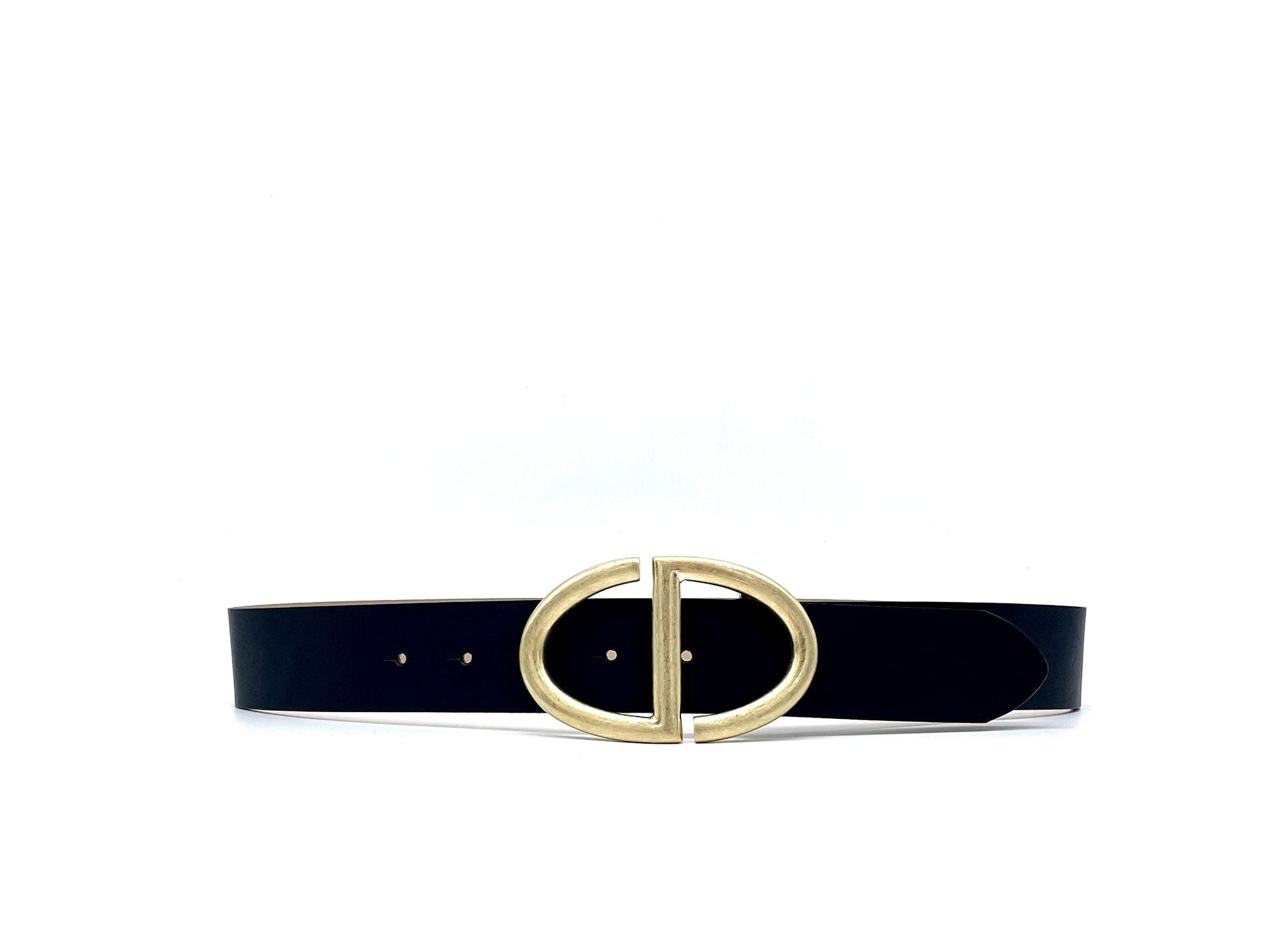 Streets Ahead Scarlet 1.5 inch Leather Belt 23021 | Black  display picture 2