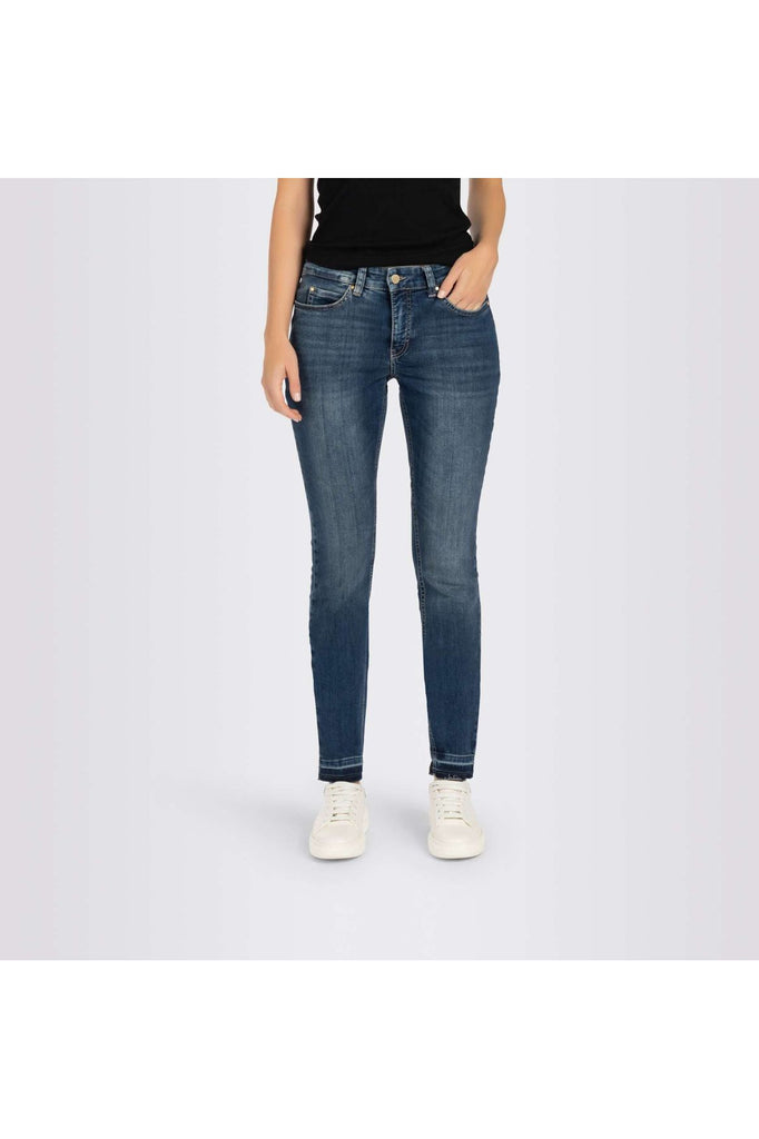 Mac Jeans Dream Skinny Authentic Denim 2600-90-0357L | D658 Authentic Blue Open Hem | Special Order Style