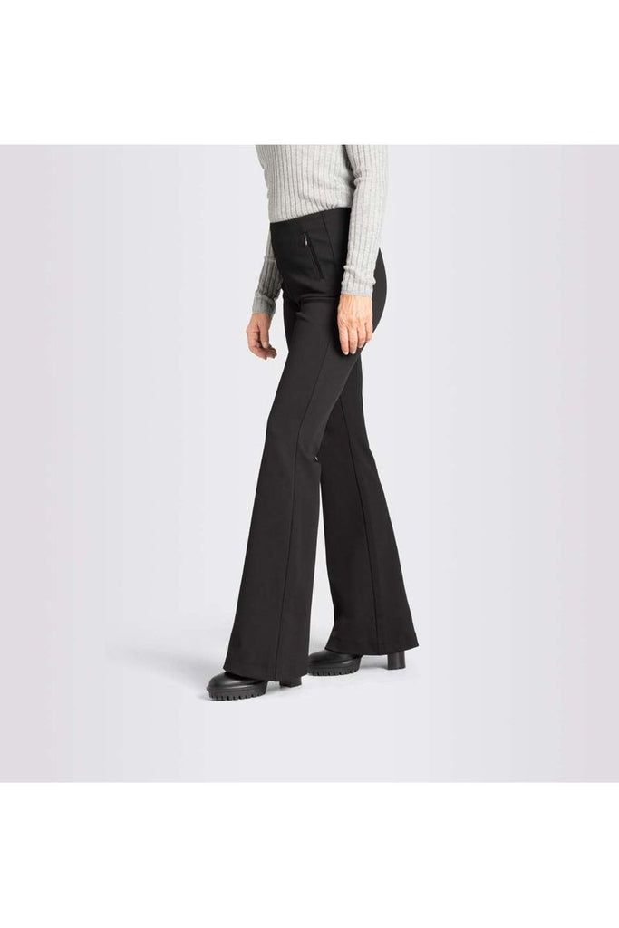Mac Jeans Boot Zip Pants 5213-00-0172L | 090 Black