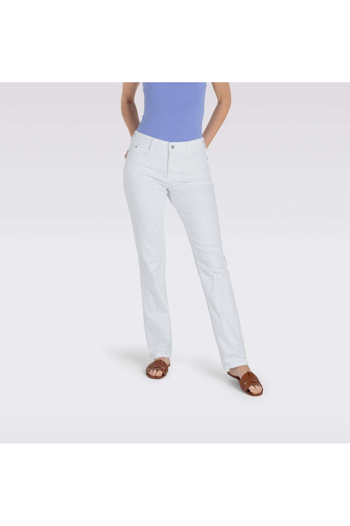 Mac Jeans Dream Wonder Light Denim Straight Legs 5401-90-351L | D010 White | Special Order Style