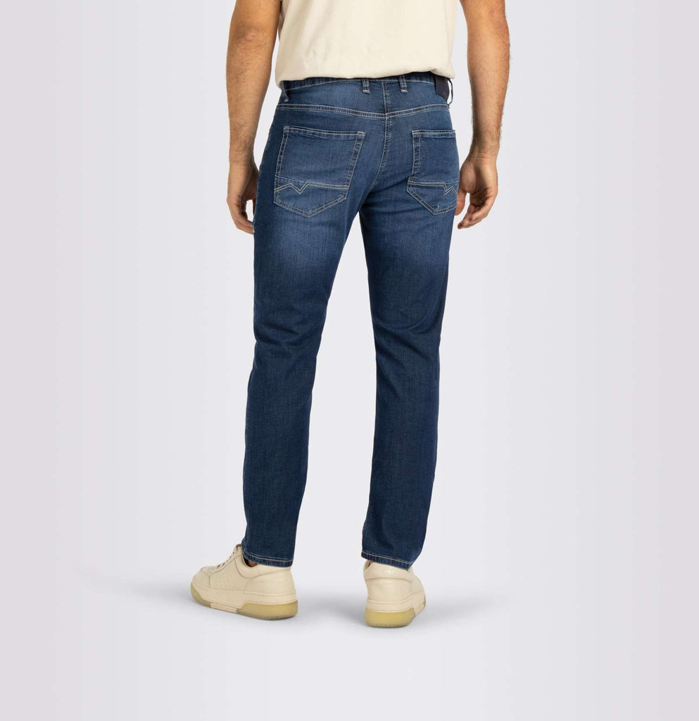 Mac Jeans-Men's Arne Pipe 0517-00-0951L | H680 Deep Blue Authentic Wash | Special Order Style