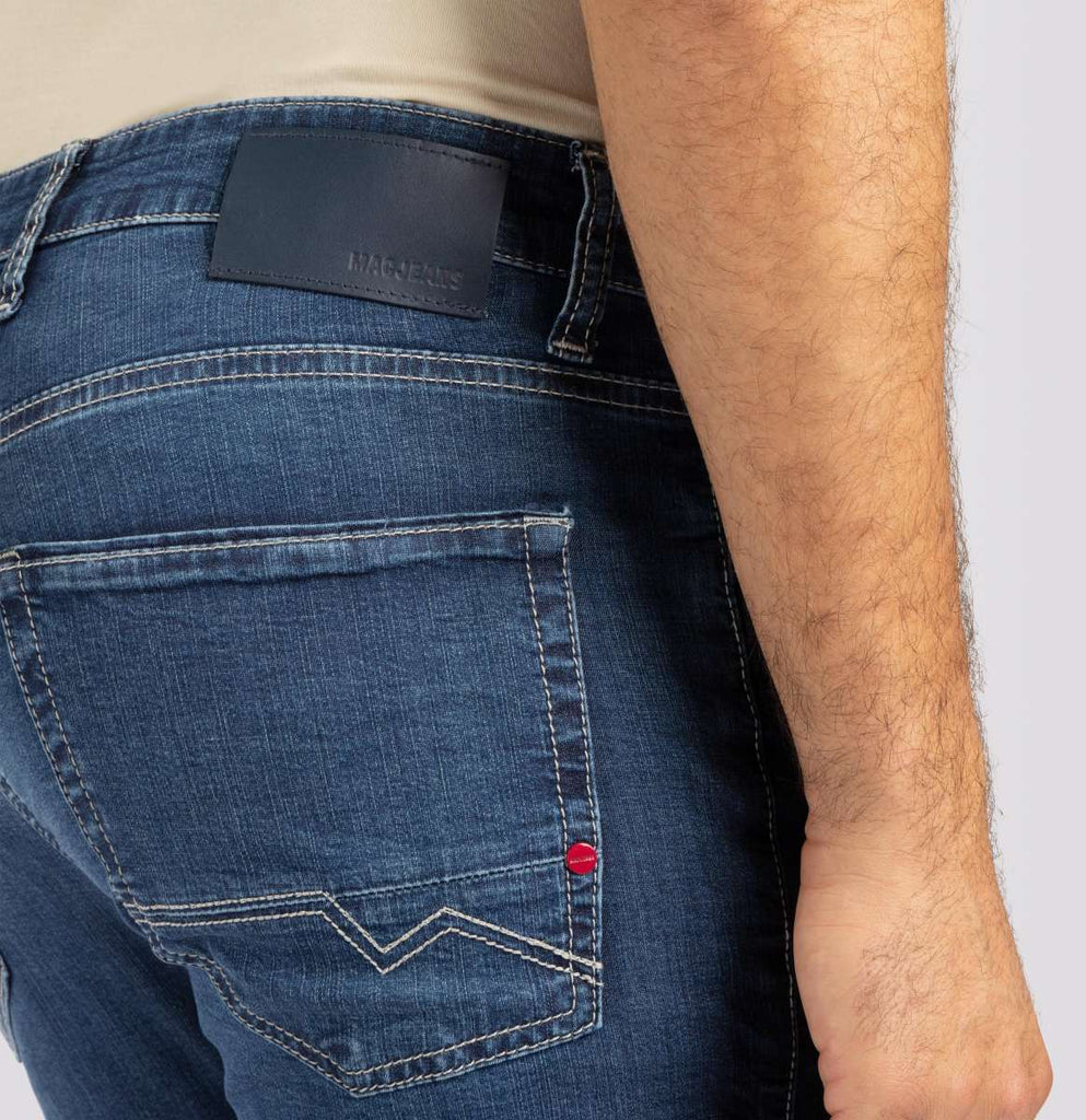 Mac Jeans-Men's Arne Pipe 0517-00-0951L | H680 Deep Blue Authentic Wash | Special Order Style