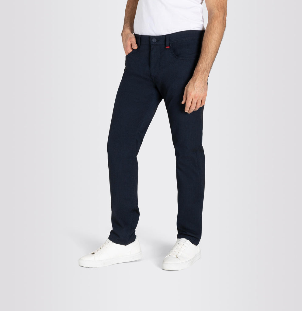 Mac Jeans-Men's Arne Structure Flex 0600-00-733L | 199 Midnight Blue