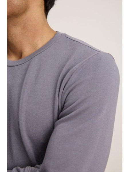 Velvet by Graham & Spencer Men's Soren 01 Fleece Crew | Stone