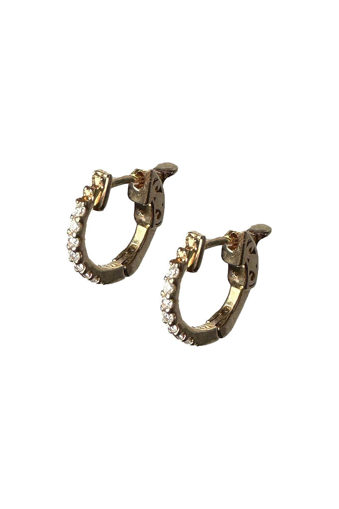 FC Creations Earrings 14K Gold Diamond Huggies 0.25 ct. | Yellow Gold